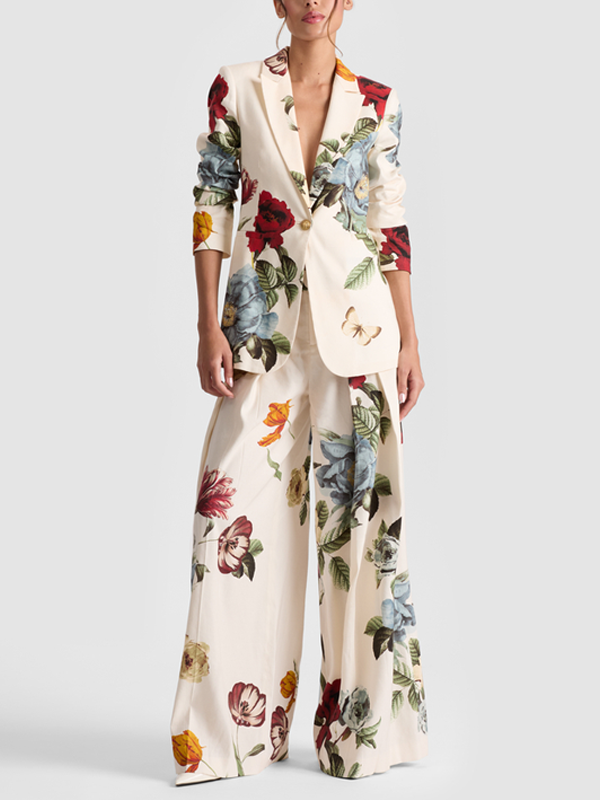 Pants Suits for Women Modern Tailored Two Piece Suits — free download