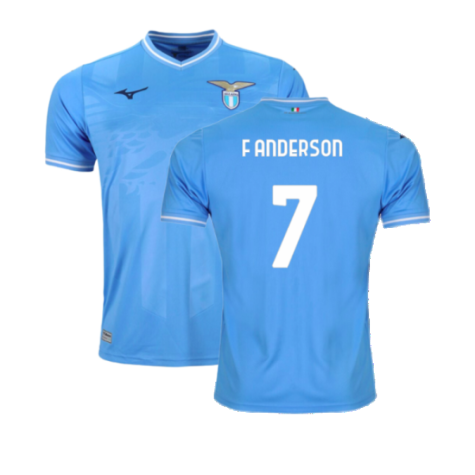 Lazio Rom Felipe Anderson 7 Home Shirt Kit 2023-2024