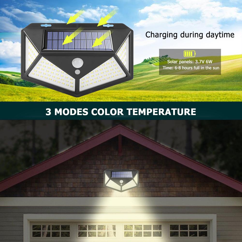Outdoor 100LED Solar Motion Sensor Wall Light Waterproof Yard Security Lamp, 2pcs, 501 Original
Outdoor 100LED Solar Motion Sensor Wall Light Waterproof Yard Security Lamp, 2pcs, 501 Original