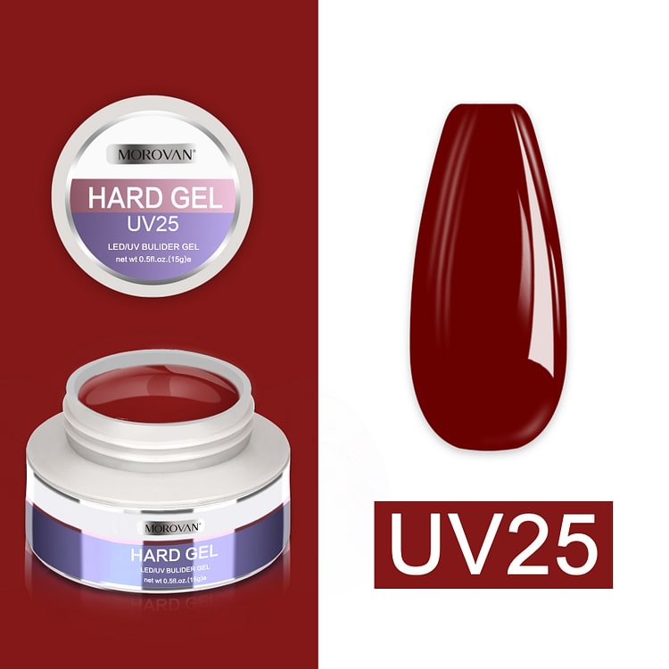 Morovan Sangria UV GEL Builder Gel UV025
