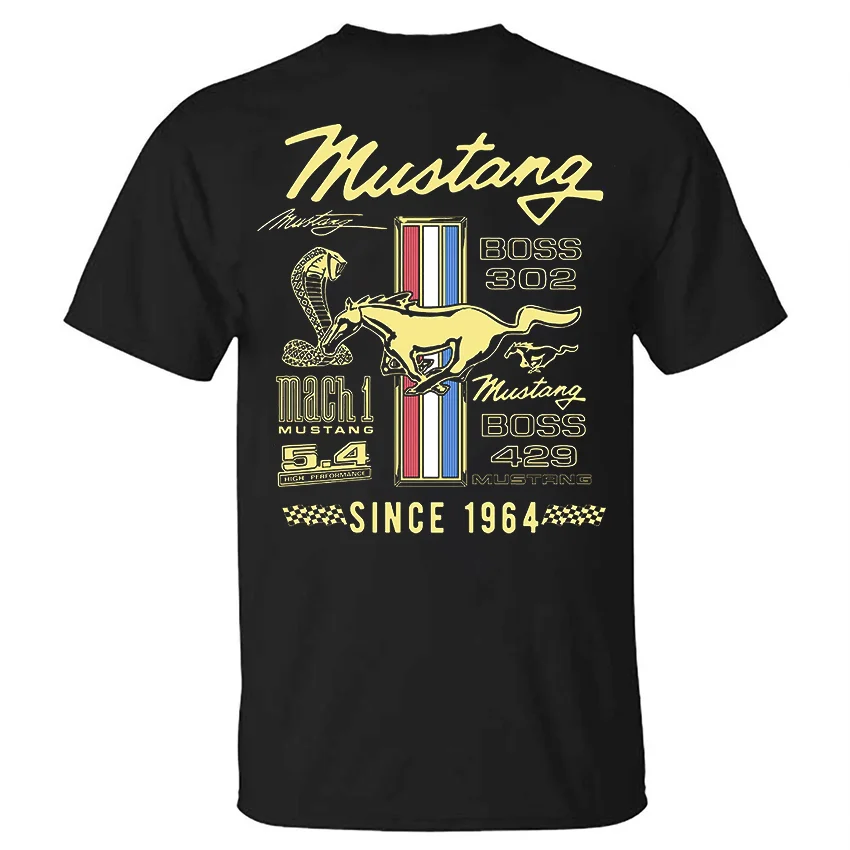 Mustang Since 1964 Printed Unisex T-shirt - Devcarry