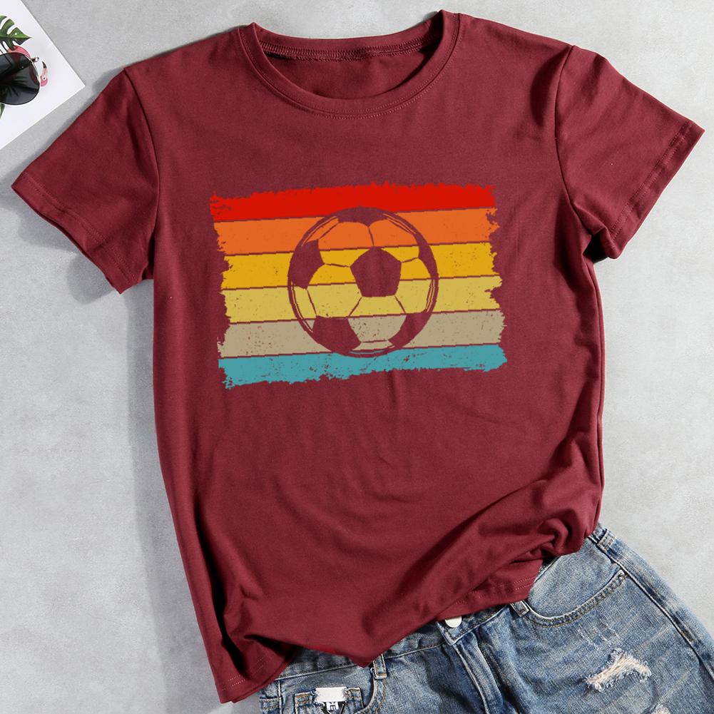 Soccer Round Neck T-shirt-0019617-Guru-buzz