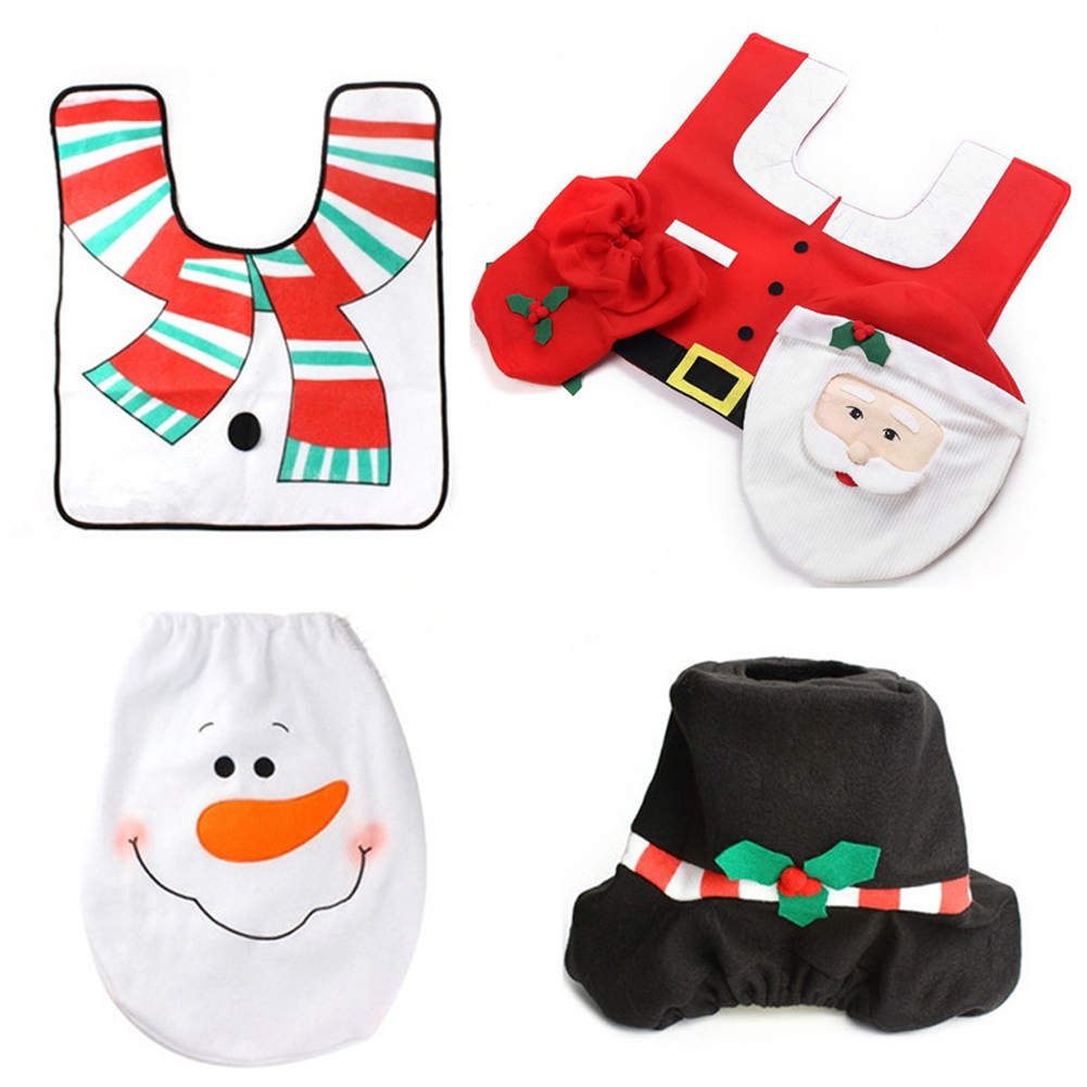 Christmas Decoration Santa Toilet Seat Cover Paper Rug Bathroom Set, Santa claus., 501 Original
Christmas Decoration Santa Toilet Seat Cover Paper Rug Bathroom Set, Santa claus., 501 Original