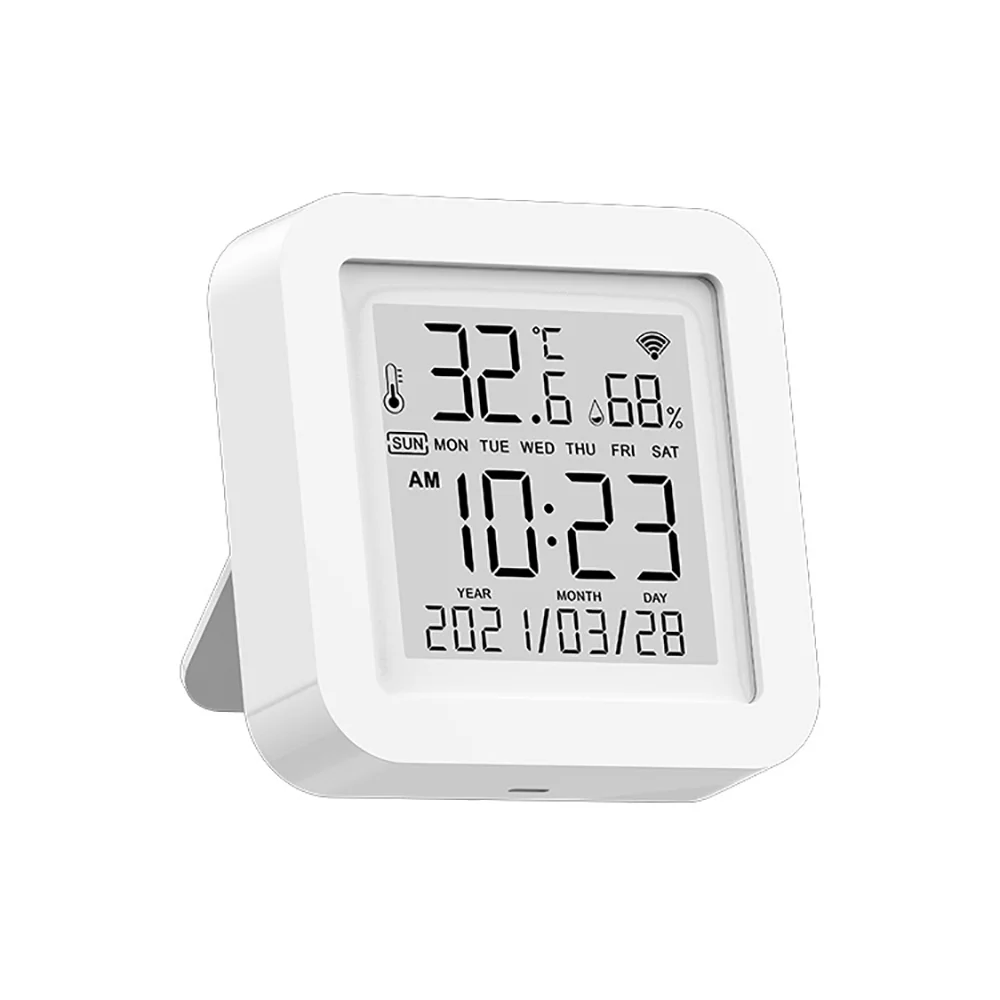 WIFI intelligent electronic dry and wet temperature and humidity meter digital digital display indoor household A wireless temperature and humidity sensor RSH-TH02  Deutsche Aktionsprodukte Full Strike Gmbh