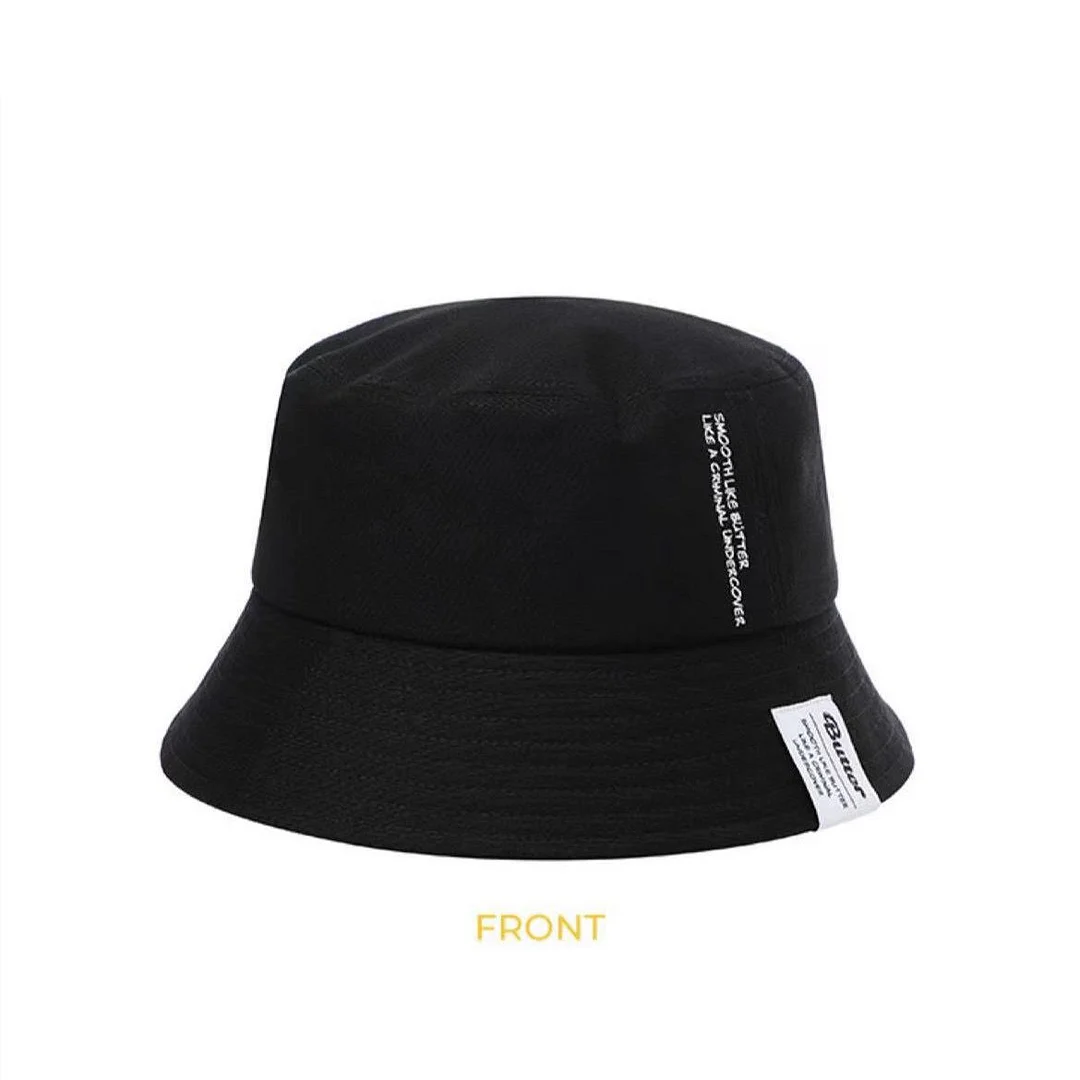 BTS [BUTTER] BUCKET HAT (black)