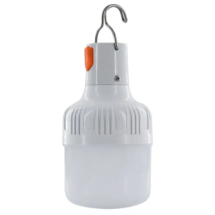 60W Rechargeable LED Lamp Bulb - Perfect For Camping, Fishing, And Emergency Lighting!