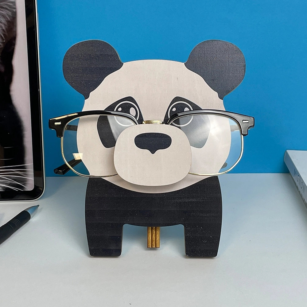 Panda Eyeglass Holder for Glasses Panda Gift Idea for Desk 