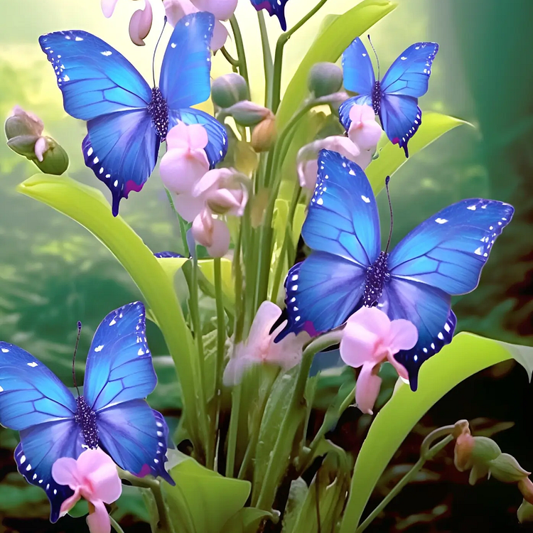 Colorful Butterfly Flower Seeds-Vivid Winged Delight 