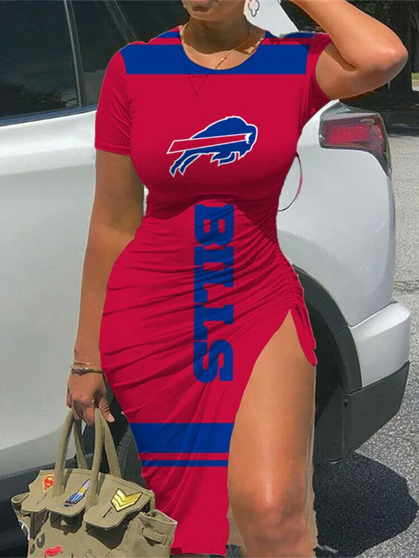 Buffalo Bills
Women's Slit Bodycon Dress