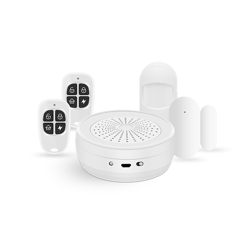 Tuya WiFi Home Security Smart Alarm System Door Sensor PIR Motion Detector, Eu plug, 501 Original
Tuya WiFi Home Security Smart Alarm System Door Sensor PIR Motion Detector, Eu plug, 501 Original