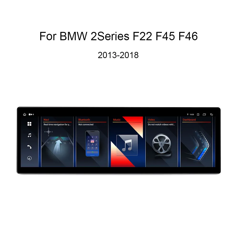 14,9 Zoll für BMW 2Series F22 F45 F46 2013-2018 Jahr Apple CarPlay Android Auto Display Monitor Upgrade Autoradio Stereo