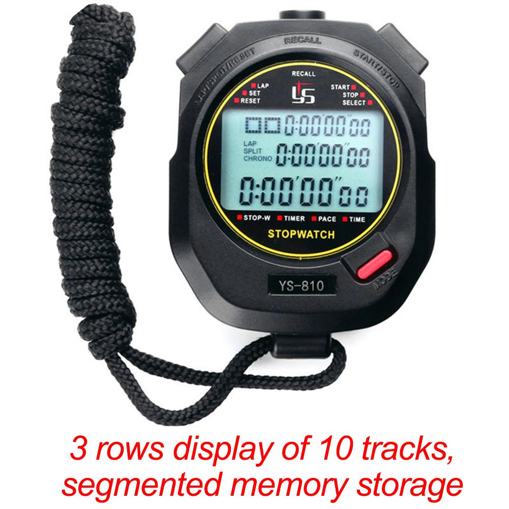 Handheld Digital Stopwatch Chronograph Sports Training Timer Stop Watch, Black, 501 Original
Handheld Digital Stopwatch Chronograph Sports Training Timer Stop Watch, Black, 501 Original
