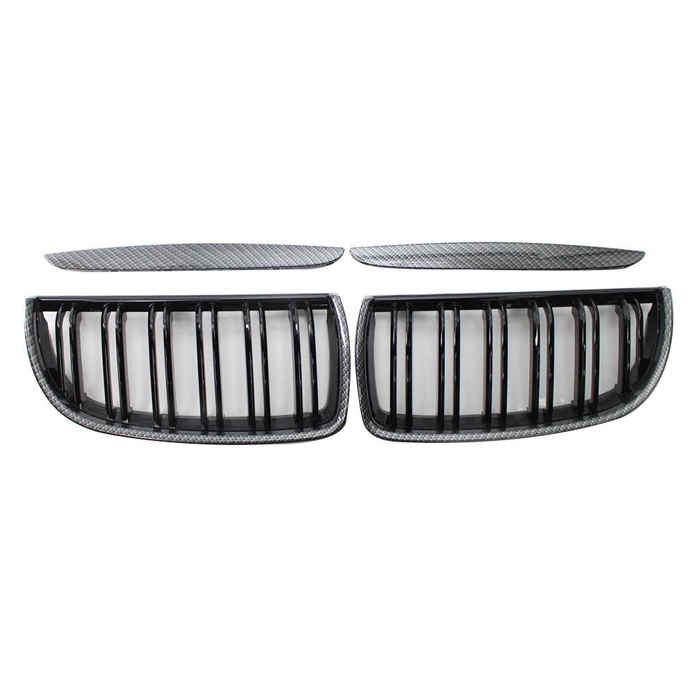 1 Pair Car Styling Double Line Front Bumper Kidney Grille for BMW E90 04-07, 501 Original
1 Pair Car Styling Double Line Front Bumper Kidney Grille for BMW E90 04-07, 501 Original