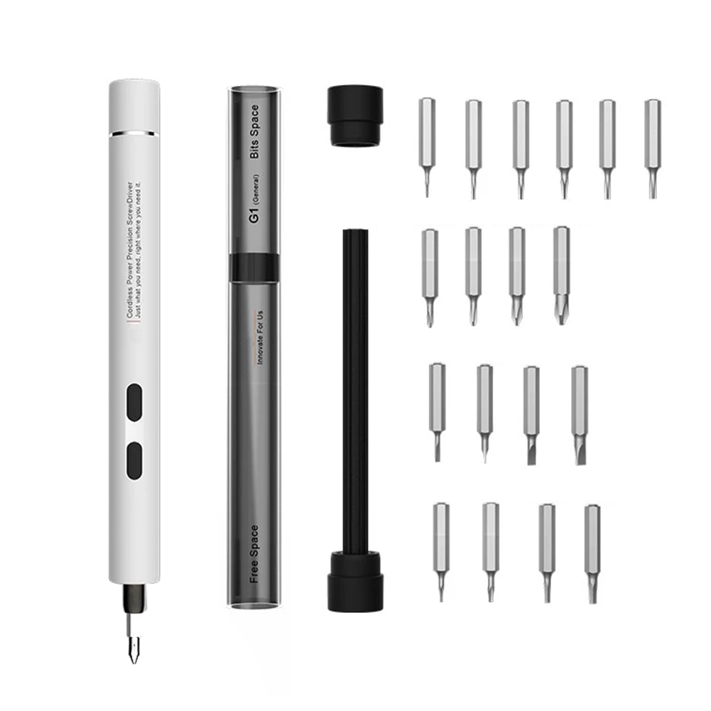 Mini Portable Electric Screwdriver Cordless Battery Power Drill with 18 Bit, 501 Original
Mini Portable Electric Screwdriver Cordless Battery Power Drill with 18 Bit, 501 Original