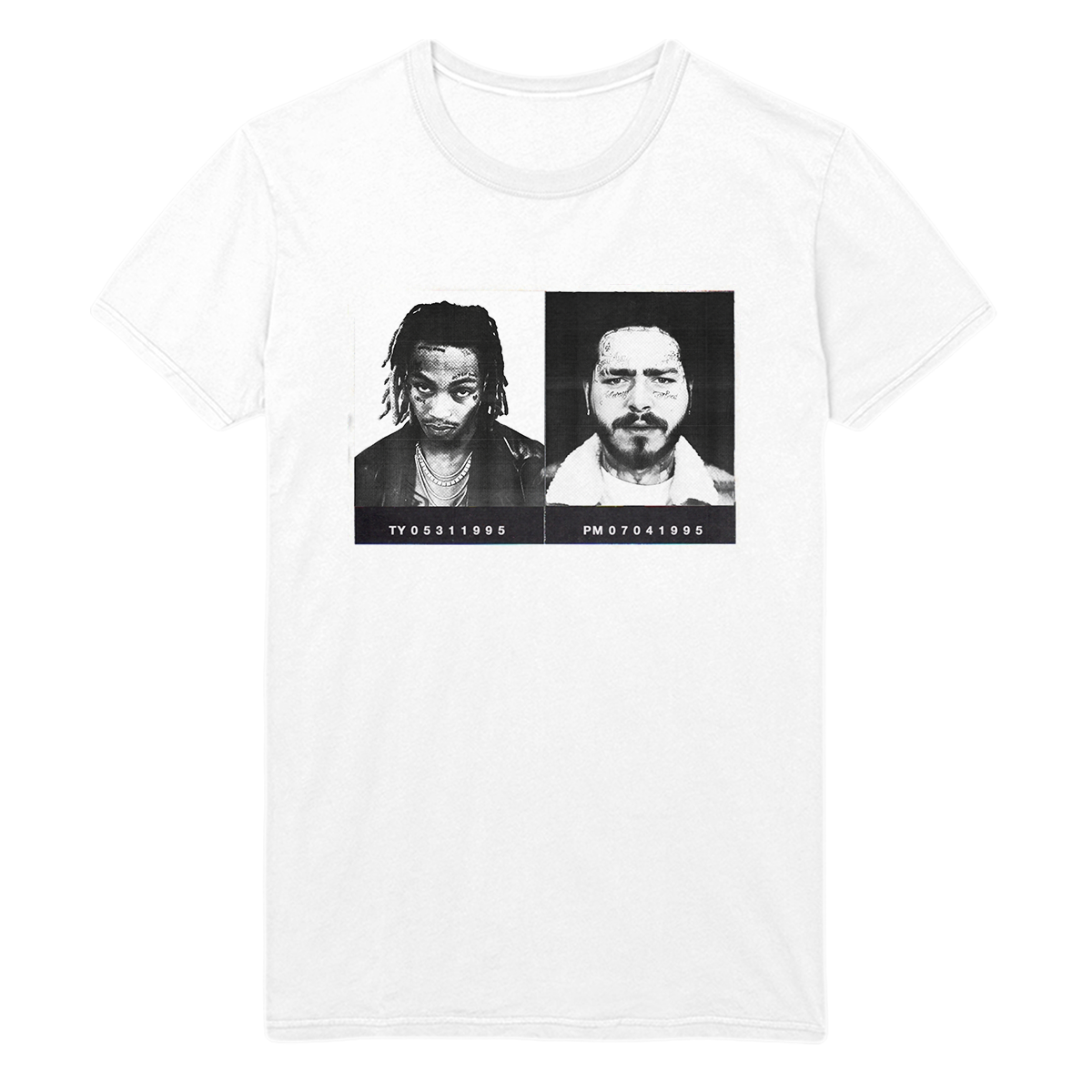 Post Malone Cover Tshirt White
