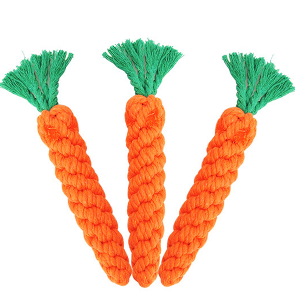 Pet Cat Toys Interactive Cotton Rope Knitted Carrot Teeth Cleaning Toy, 501 Original
Pet Cat Toys Interactive Cotton Rope Knitted Carrot Teeth Cleaning Toy, 501 Original