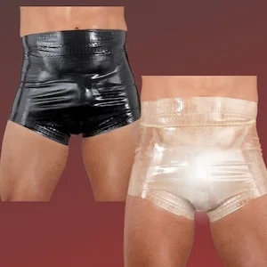 pornhint Pornhint LATEX diaper briefs for men, Piss Play Pants ABDL, latex briefs for BDSM pee games, Rubber Briefs Men, Fetish Underwear Roleplay