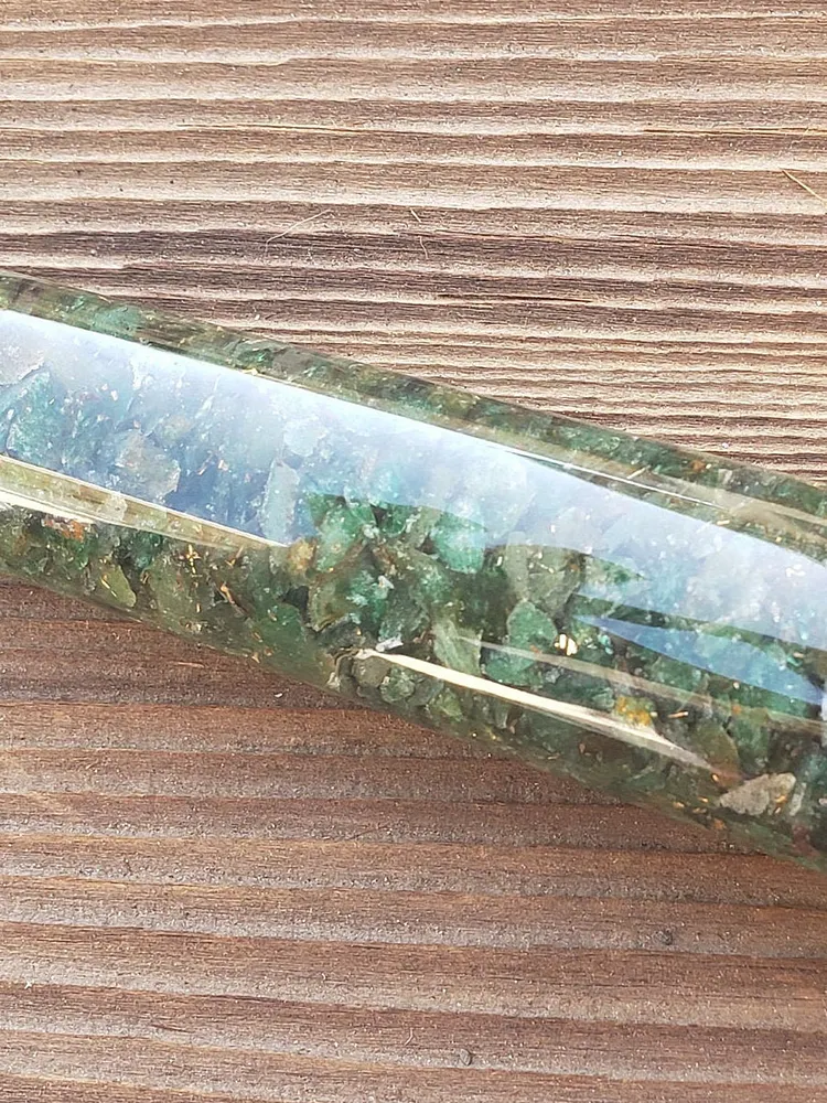 pornhint Pornhint ORGONE JADE Smooth Gemstone Massage Wand Stone Crystal Wand bullet vibrators