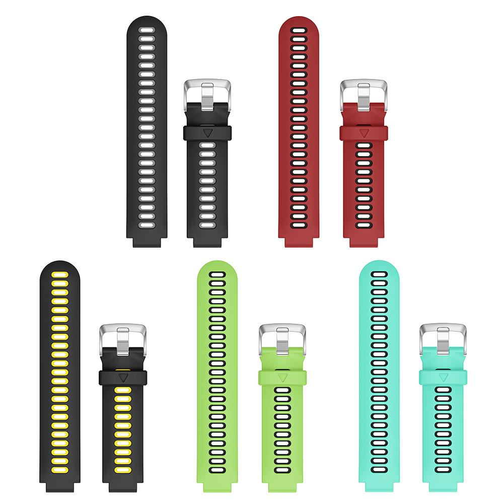 Silicone Watch Band Bracelet Wrist Strap for Garmin Forerunner 735XT 220, Black, 501 Original
Silicone Watch Band Bracelet Wrist Strap for Garmin Forerunner 735XT 220, Black, 501 Original