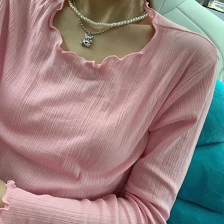 Set: Bear Necklace + Faux Pearl Necklace YP2217
