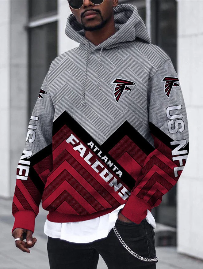 Atlanta Falcons
3D Printed Hooded Pocket Pullover Hoodie