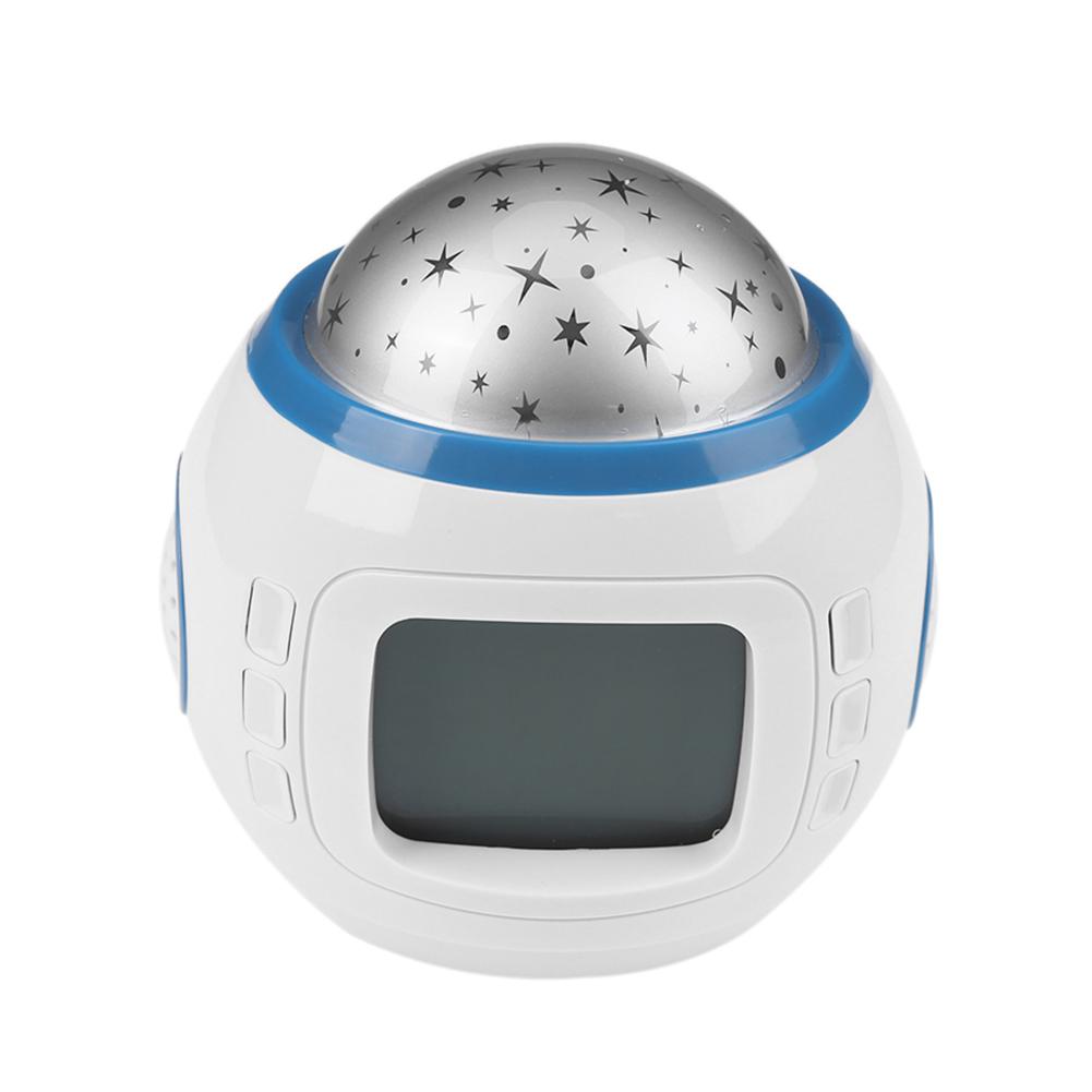 Music Starry Star Snooze Alarm Clock Kids Room Calendar Light Projector, 501 Original
Music Starry Star Snooze Alarm Clock Kids Room Calendar Light Projector, 501 Original