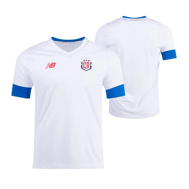 Costa Rica Away Shirt Kit World Cup 2022 - White