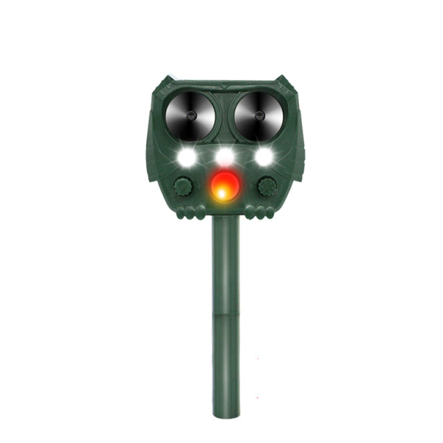 Ultrasonic Raccoon Repeller -Solar Powered-Get Rid of Raccoon in 48 Hours