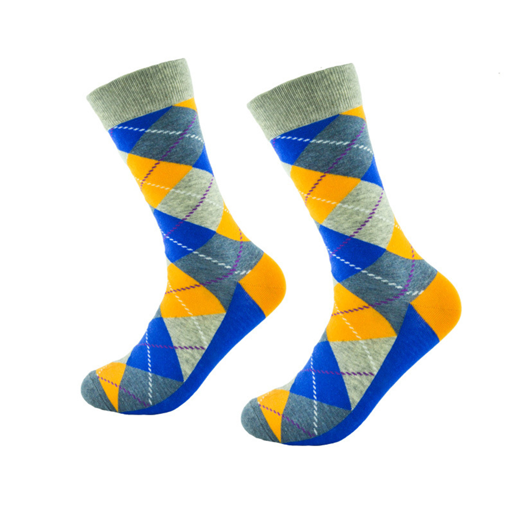 Cotton Men Long Socks Plaid Hit Color Sports Mid Calf Length Socks (Grey, 501 Original
Cotton Men Long Socks Plaid Hit Color Sports Mid Calf Length Socks (Grey, 501 Original