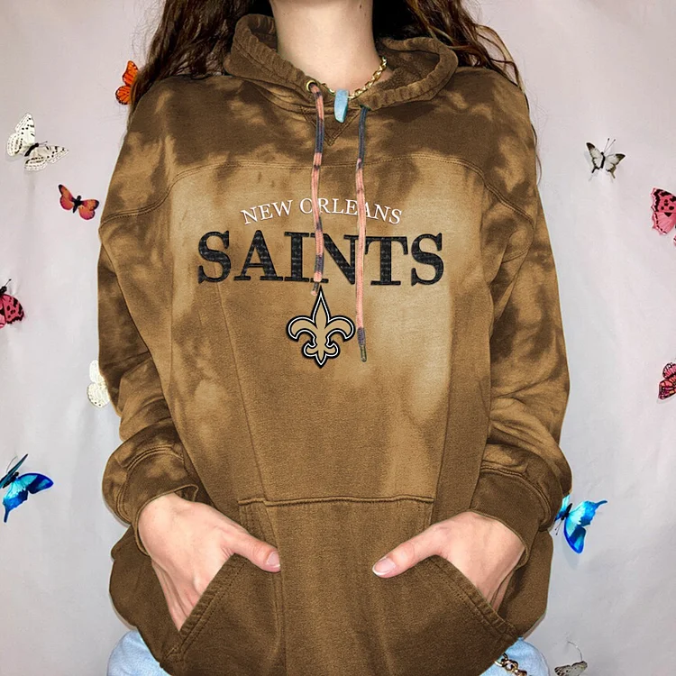 New Orleans Saints Women Printed  Hoodie