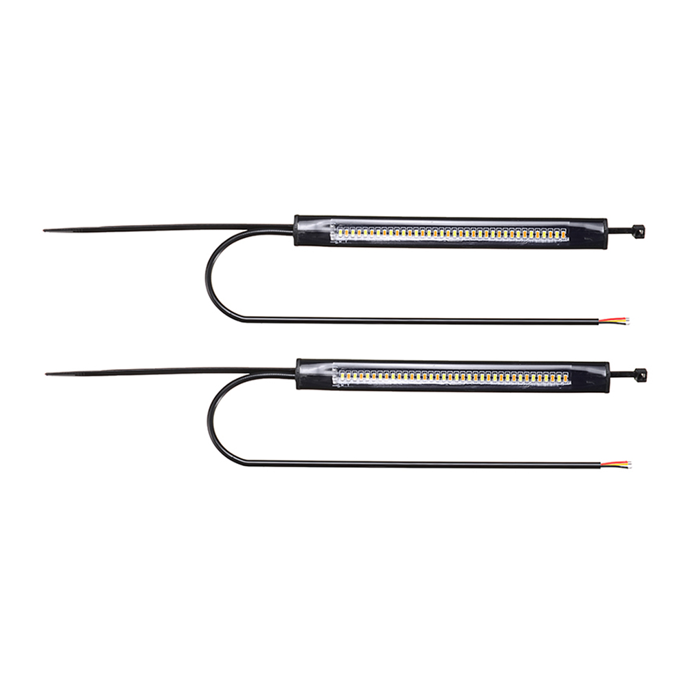 2pcs 36LED Motorcycle Turn Signal Light Bar DRL 3014 SMD Fork Strip Lamp, 501 Original
2pcs 36LED Motorcycle Turn Signal Light Bar DRL 3014 SMD Fork Strip Lamp, 501 Original