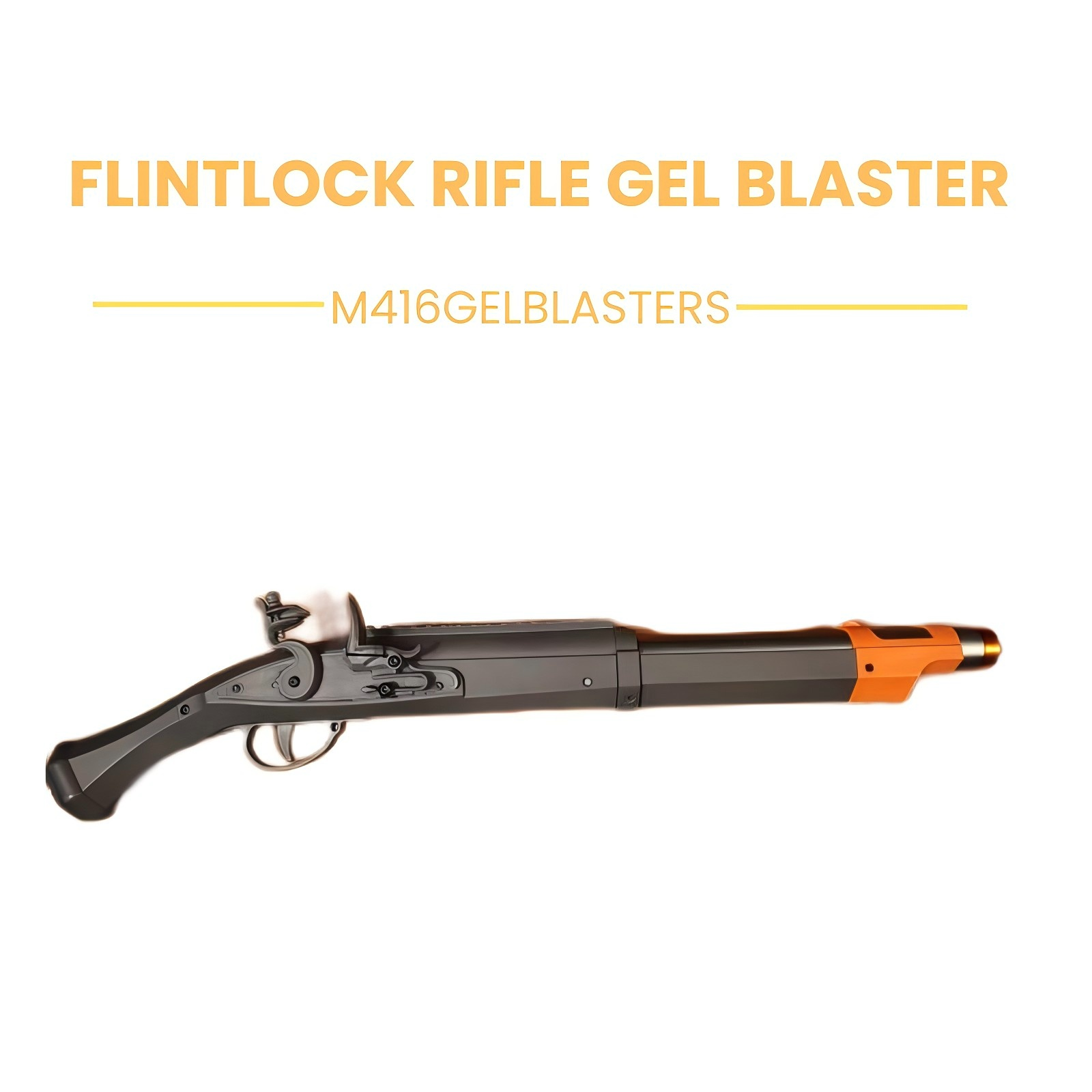 Flintlock Rifle Toy Gel Blaster Shotgun - Realistic Play with