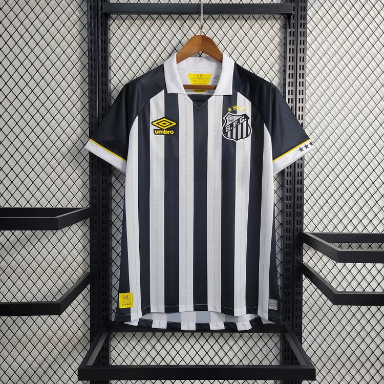 Santos FC Away Shirt Kit 2023-2024 - Black