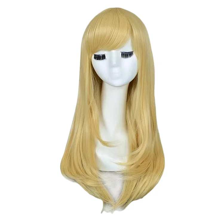 Alice In Wonderland Alice Yellow Wig Cosplay Accessories Halloween Carnival Props
