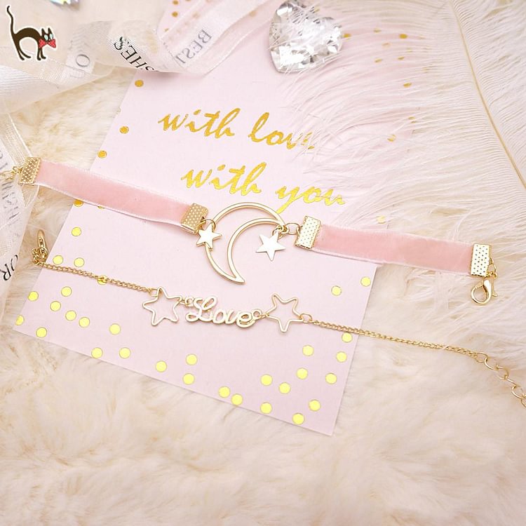 Princess Moon Star Bracelet SP179412