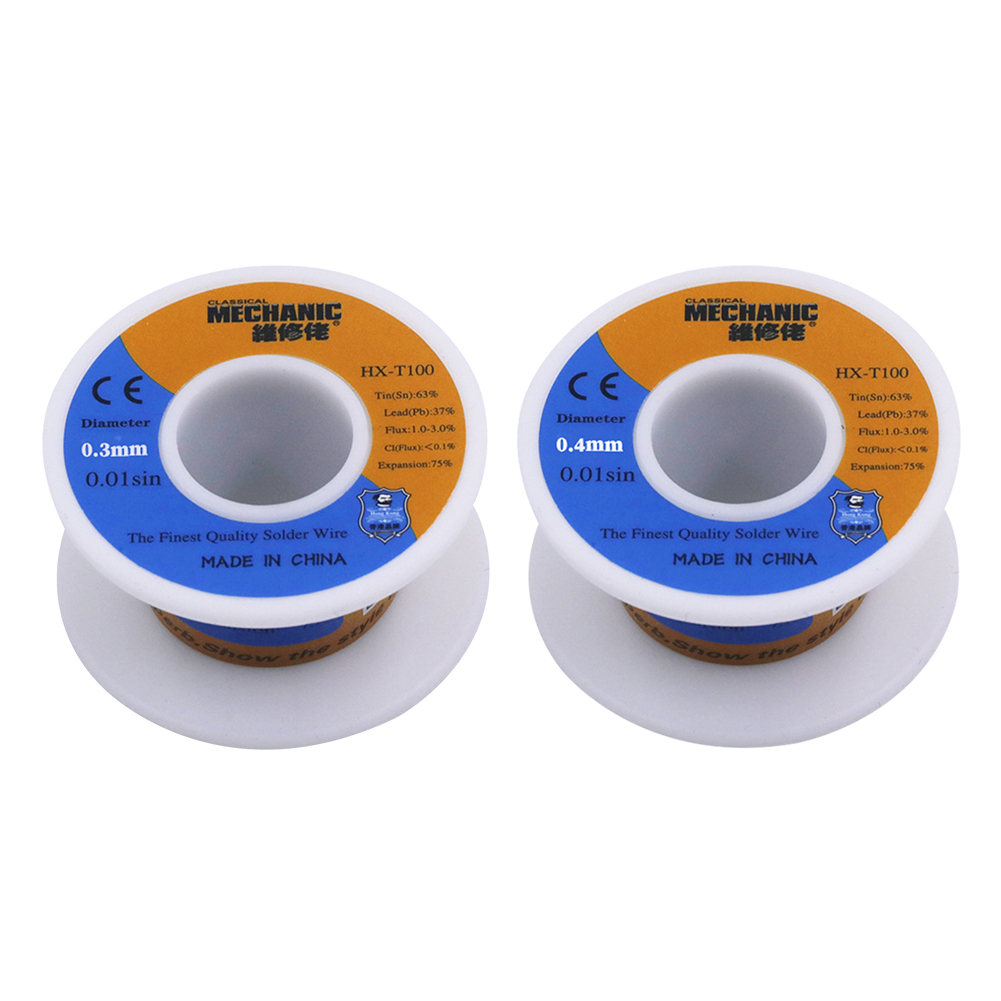 0.3/0.4mm Soldering Wire Welding Core Wick Wire Mobile Phone Repair Tool, 0.3mm, 501 Original
0.3/0.4mm Soldering Wire Welding Core Wick Wire Mobile Phone Repair Tool, 0.3mm, 501 Original