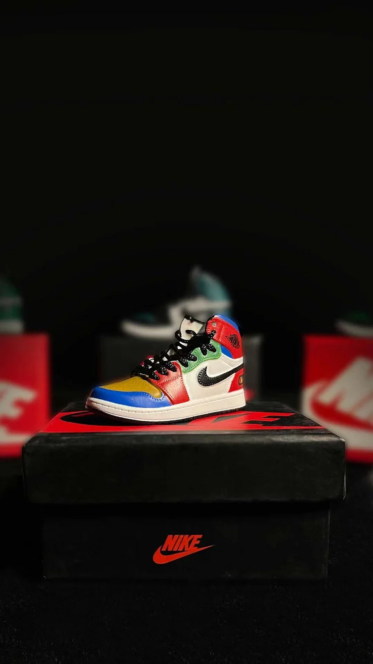 【In Stock】1/6 Action Figure Shoes Collection -AJ1 Set Accessories [10 Pairs Including Shoes Boxes]
