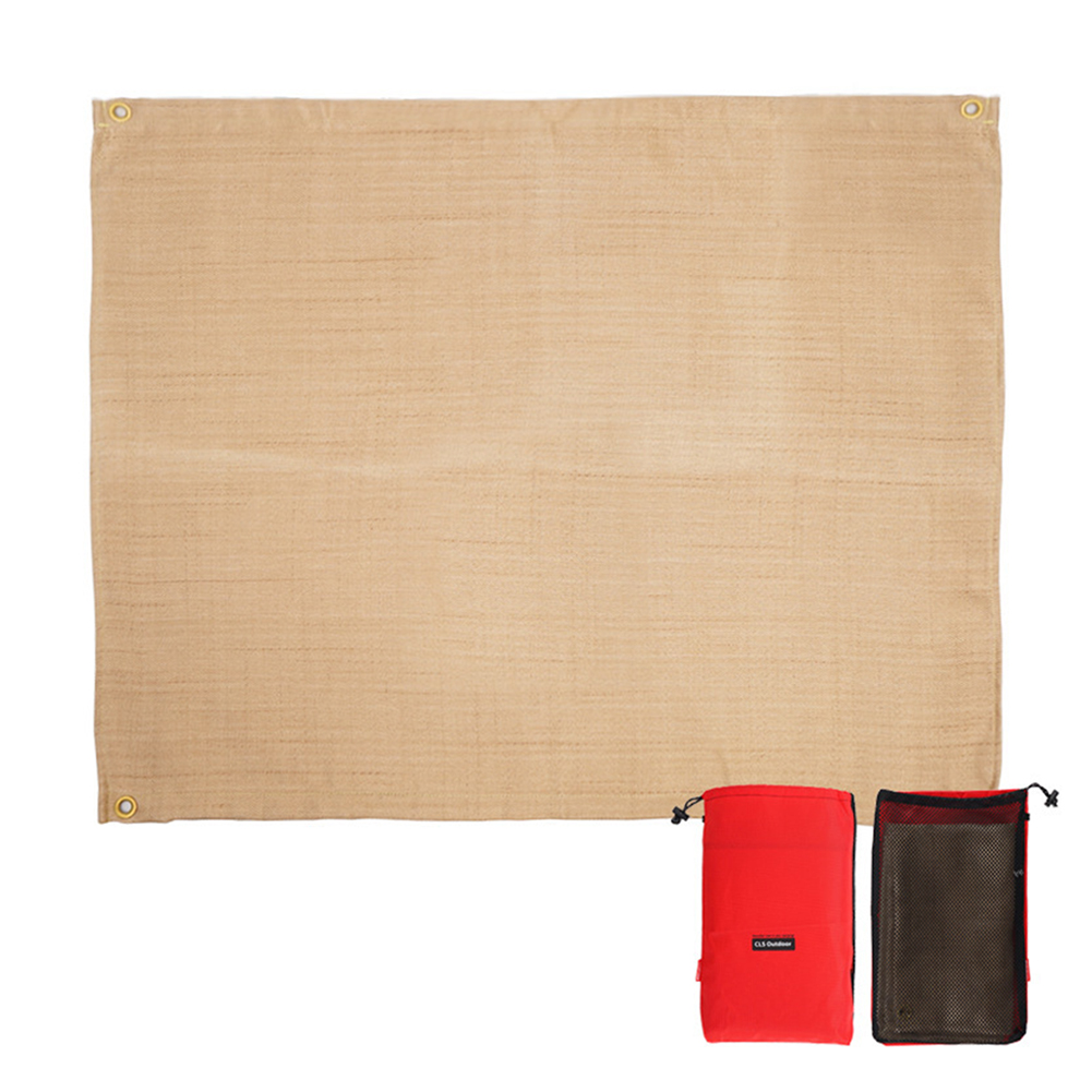 Camping Fireproof Cloth Flame Retardant Insulation Mat for Outdoors Picnic, Silicone coating - 105 x 60cm, 501 Original
Camping Fireproof Cloth Flame Retardant Insulation Mat for Outdoors Picnic, Silicone coating - 105 x 60cm, 501 Original