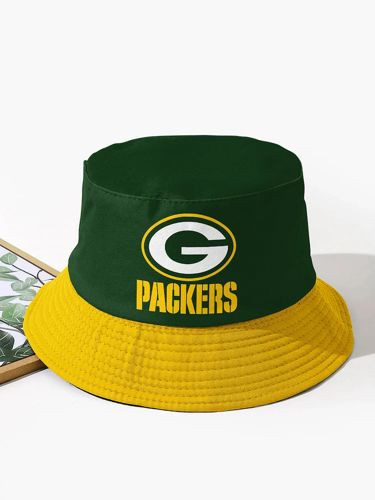 Packers NFL Print  Bucket Hat