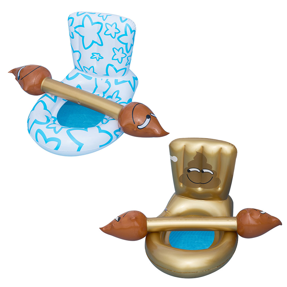 2x Swimming Pool Float Chair Game Inflatable Water Party Toy, Gold+white, 501 Original
2x Swimming Pool Float Chair Game Inflatable Water Party Toy, Gold+white, 501 Original