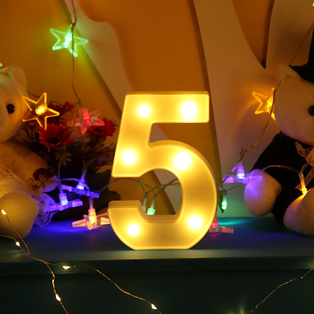 3D White Number LED Light Marquee Sign Indoor Wall Hanging Night Lamp Decor, Numbers 0, 501 Original
3D White Number LED Light Marquee Sign Indoor Wall Hanging Night Lamp Decor, Numbers 0, 501 Original