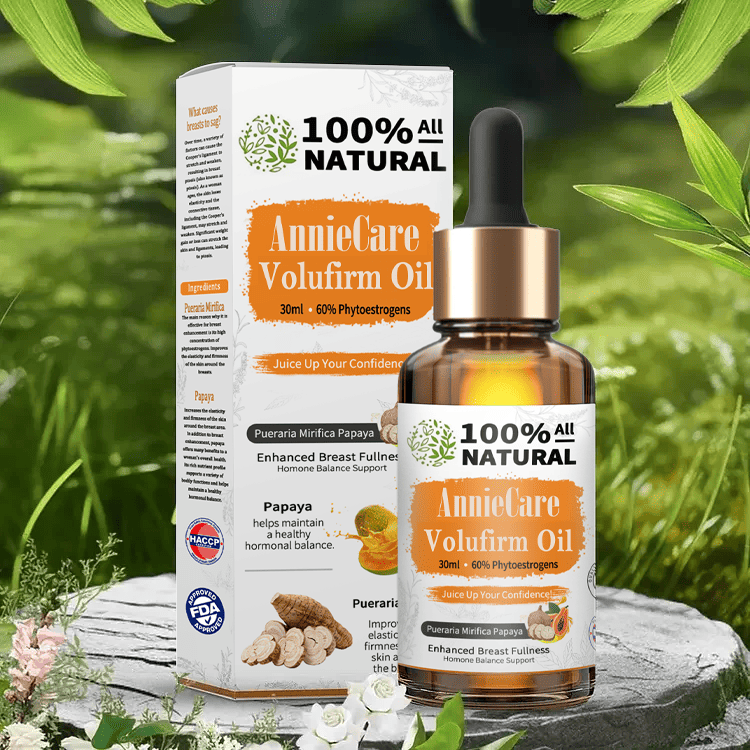 AnnieCare® Natural Plant Bee Venom Extract Volufirm Oil 📈 (Fuller Breasts - Boosts Fat Metabolism - Restores Skin Elasticity)
