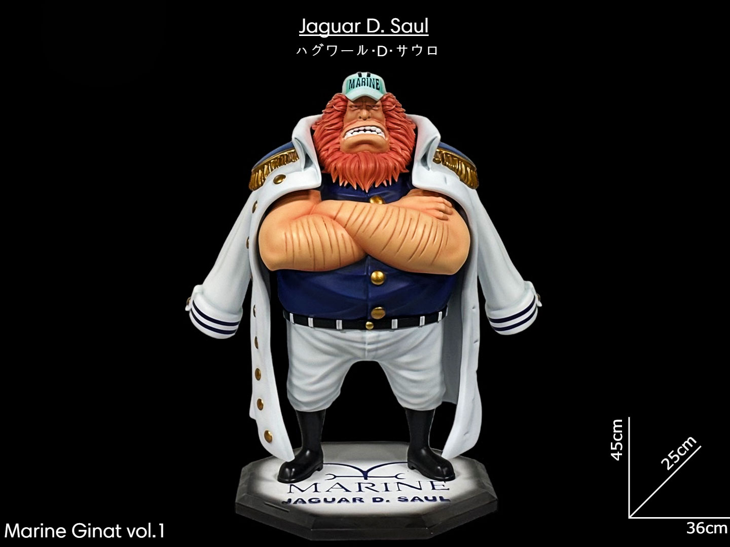 POP Scale Jaguar D. Saul - ONE PIECE Resin Statue - LO Studios