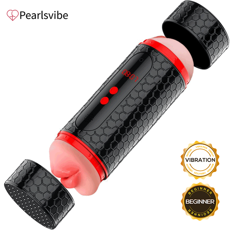 Pearlsvibe Tactile Masturbator Timing Intelligent Induction Bed Call Pronunciation Aircraft Cup