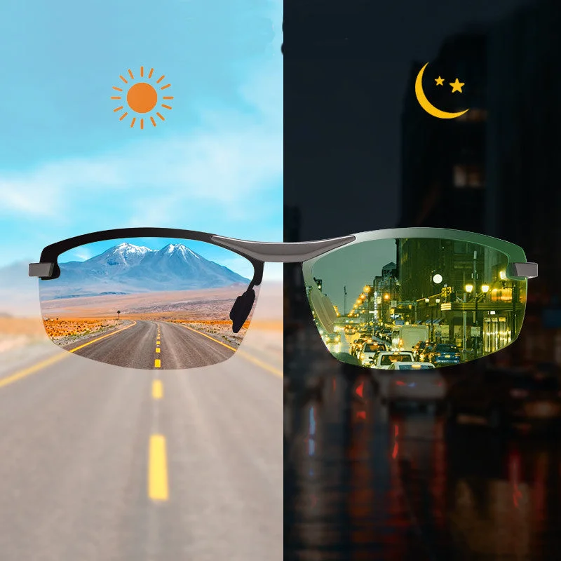 Glassee™ Day-Night Photochromic Polarized Glasses - NH2