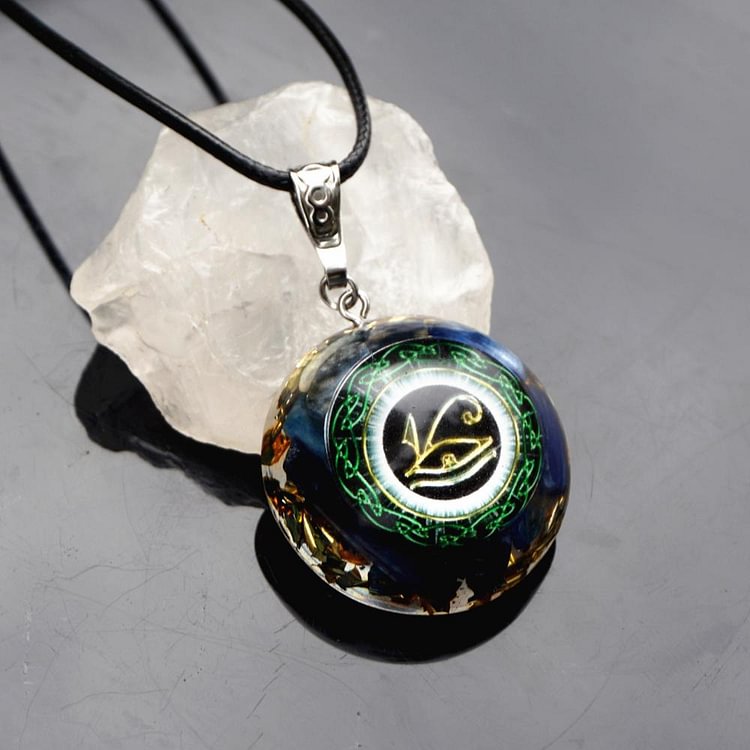 YOY-Kyanite EMF Protection Orgone Necklace