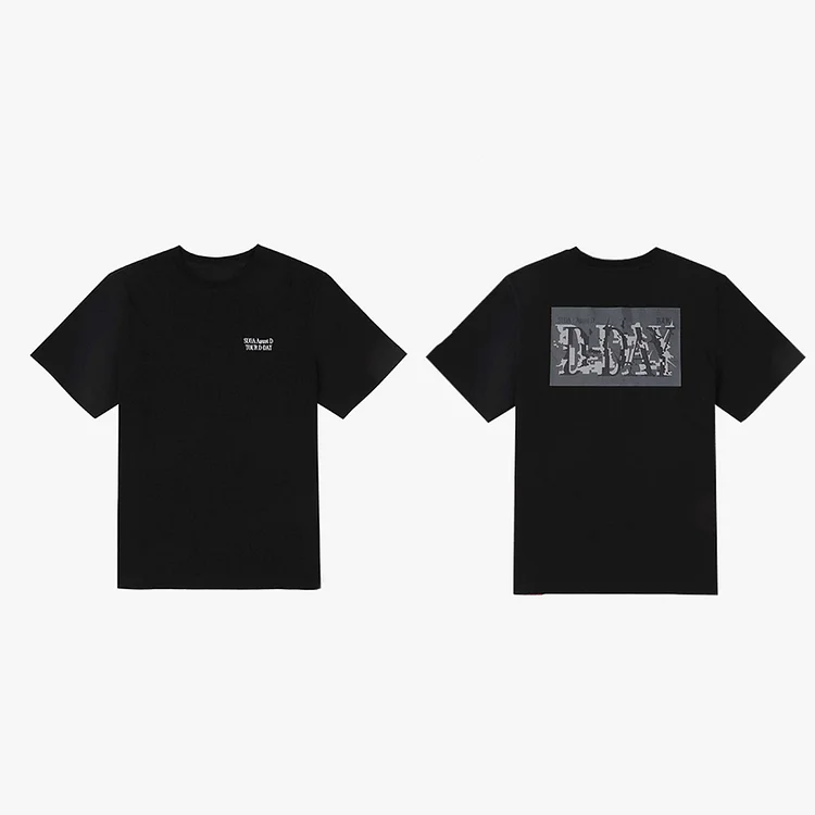 BTS SUGA Agust D TOUR ‘D-DAY’ Logo T-shirt
