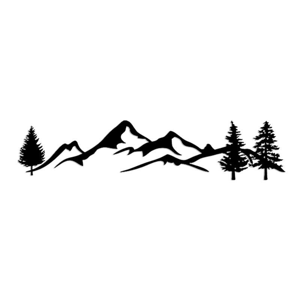 Black Tree Mountain Car SUV Rear Windshield Decal RV Camper Sticker Graphic, 501 Original
Black Tree Mountain Car SUV Rear Windshield Decal RV Camper Sticker Graphic, 501 Original