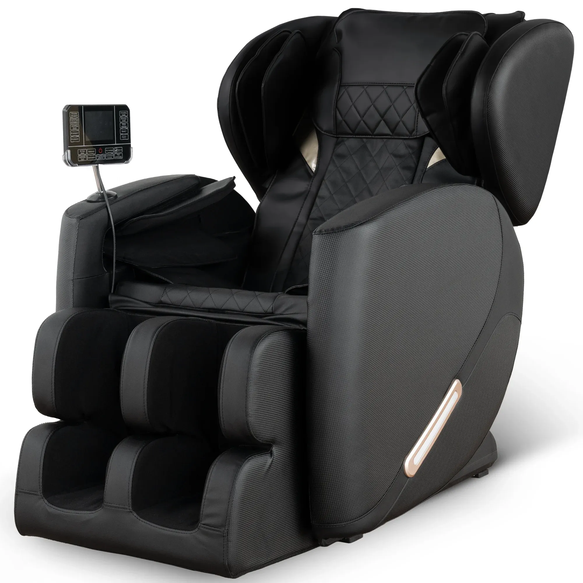 thumbnail interactive-video image 1 of BILITOK 989 Full Body Zero Gravity Massage Chair – Shiatsu, Heat, Bluetooth, Leather 1 of 3