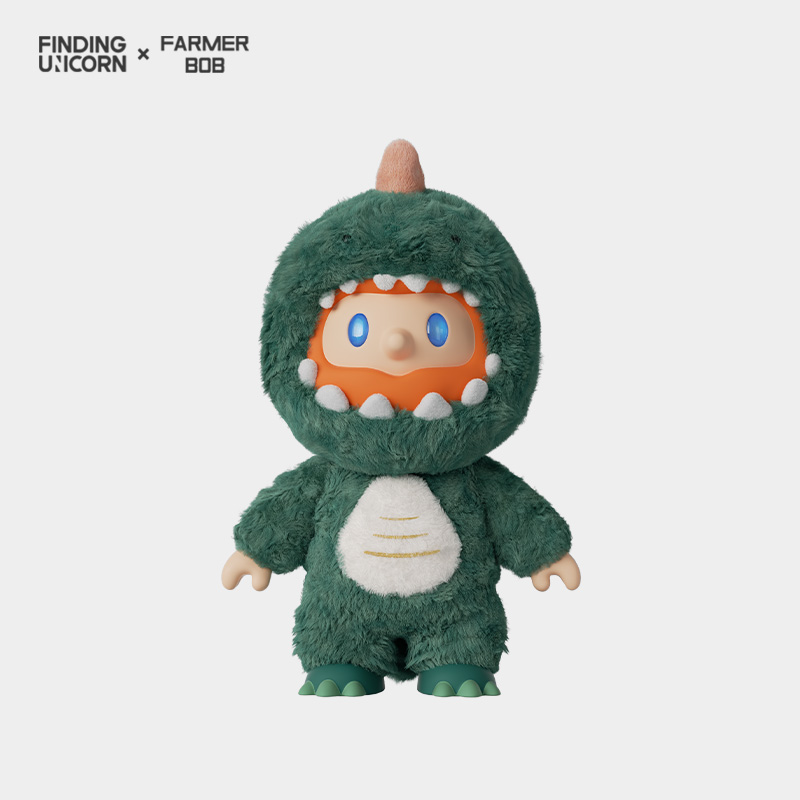 FARMER BOB FURRY PERSIMMON BEAR ぬいぐるみ Finding Unicorn Farmer Bob FURRY SPOT-DINO BOB First